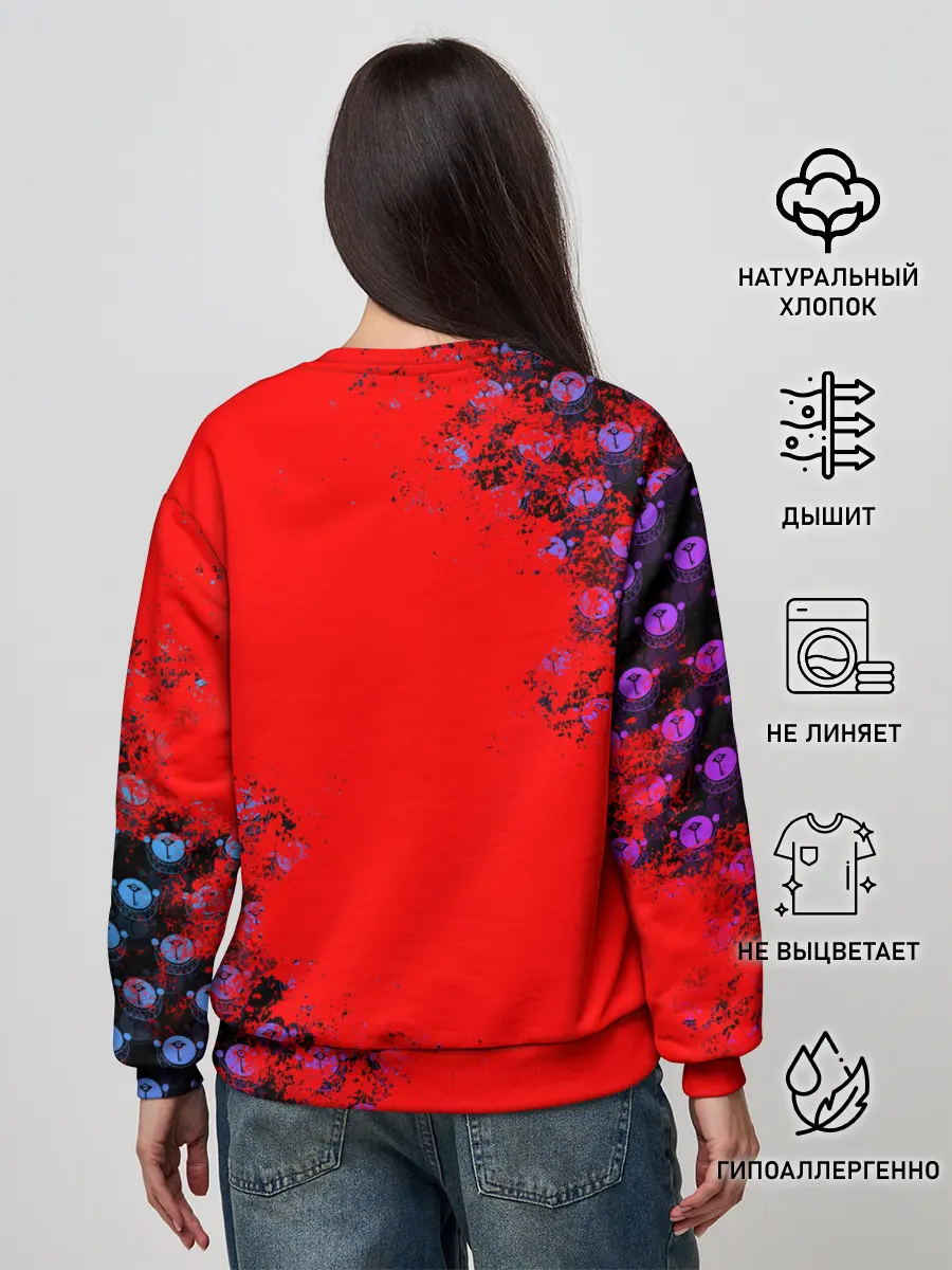 Женский свитшот / Hazbin Hotel Alastor