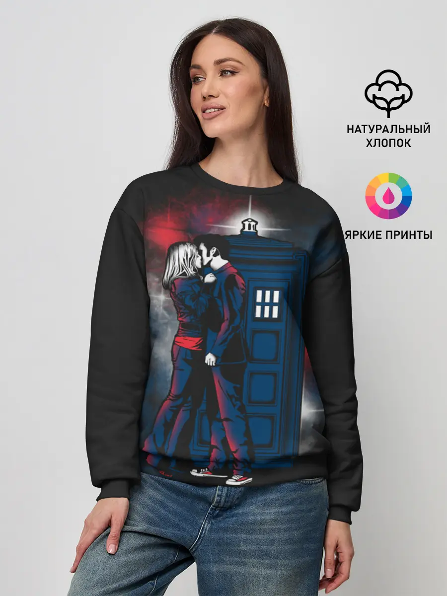 Женский свитшот / Doctor Who