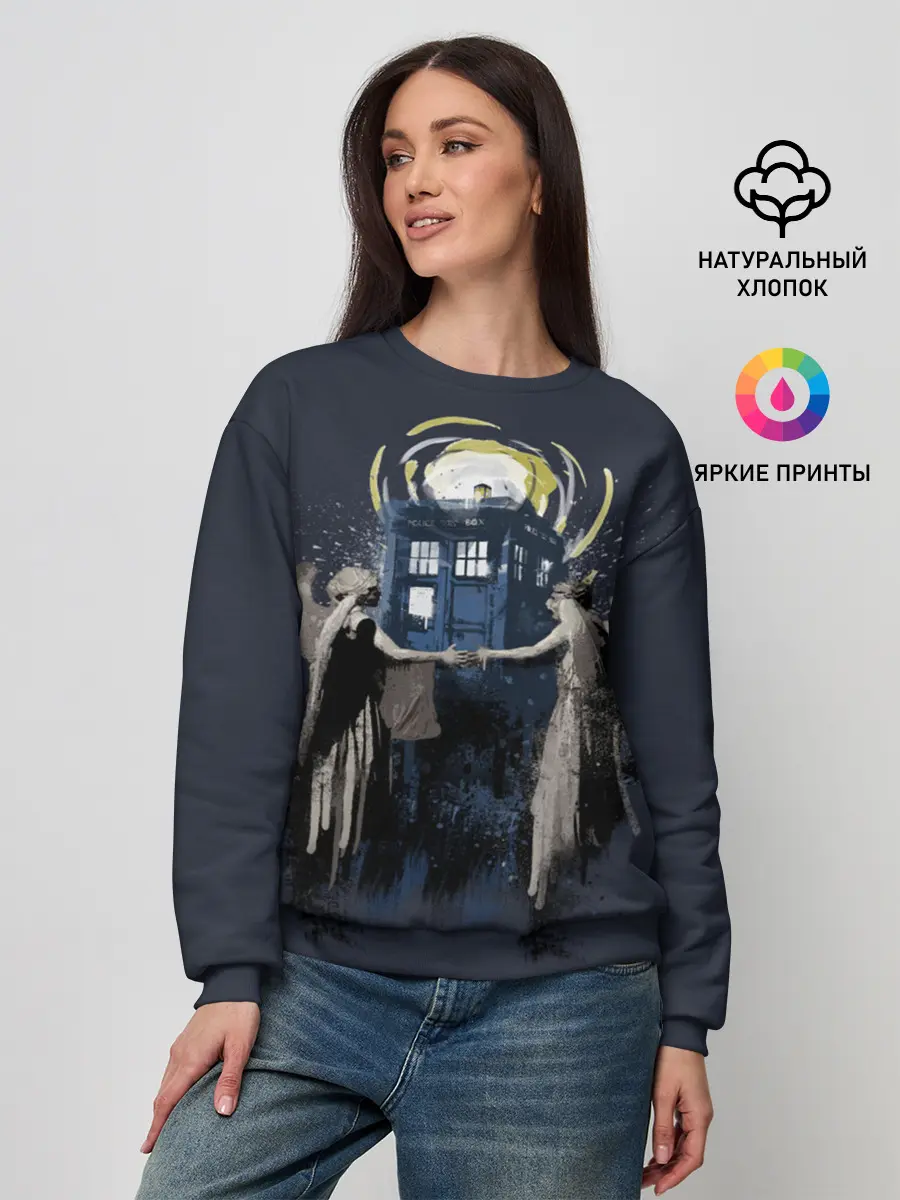 Женский свитшот / Doctor Who
