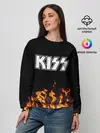 Женский свитшот / Kiss