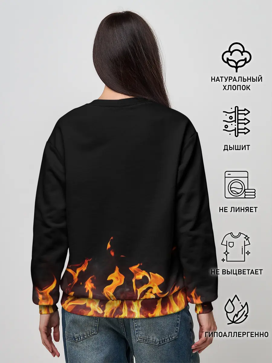 Женский свитшот / Iron Maiden