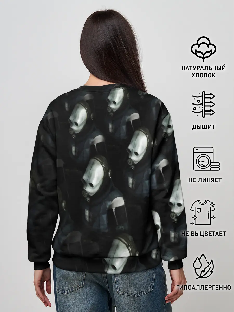 Женский свитшот / half-life