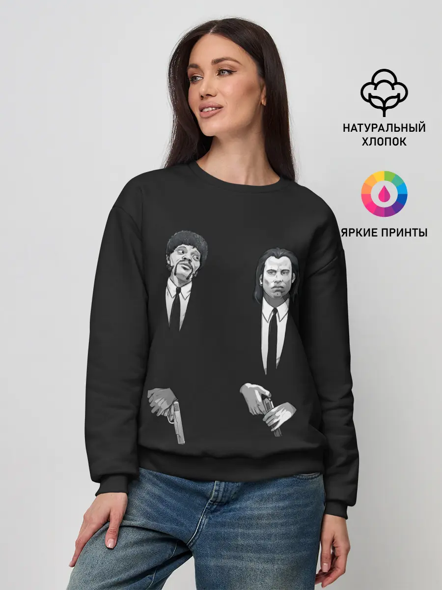 Женский свитшот / Криминальное Чтиво