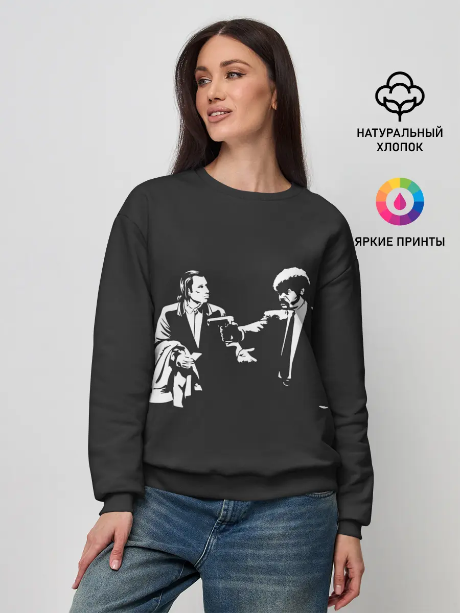 Женский свитшот / Криминальное Чтиво