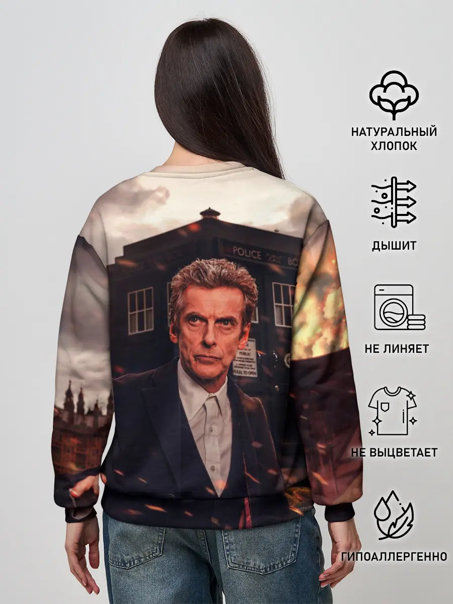 Женский свитшот / Доктор Кто