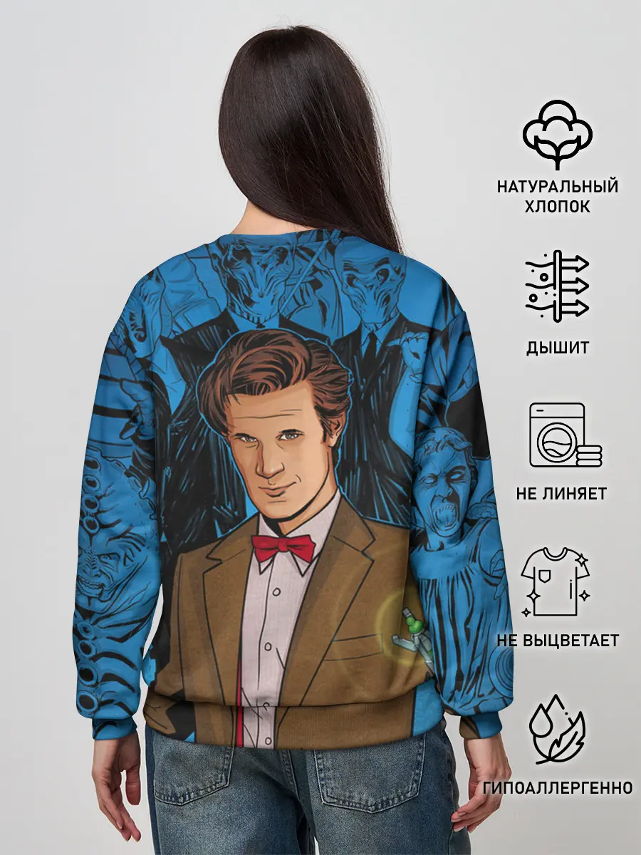 Женский свитшот / Доктор Кто