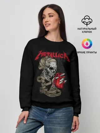 Женский свитшот / Metallica