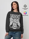 Женский свитшот / Ходячие мертвецы Saviors