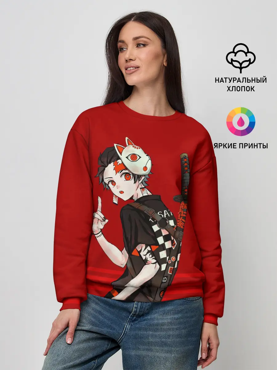 Женский свитшот / Kimetsu no Yaiba