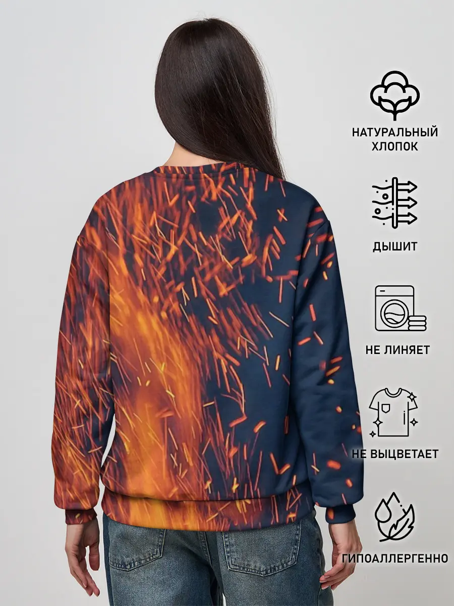 Женский свитшот / Sparks Rust