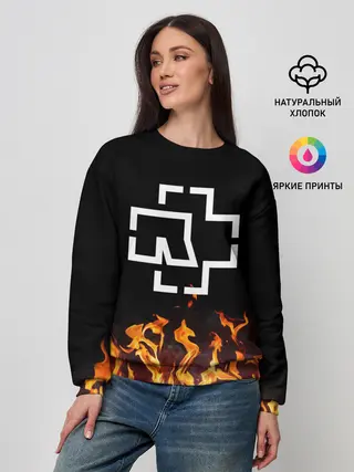 Женский свитшот / Rammstein