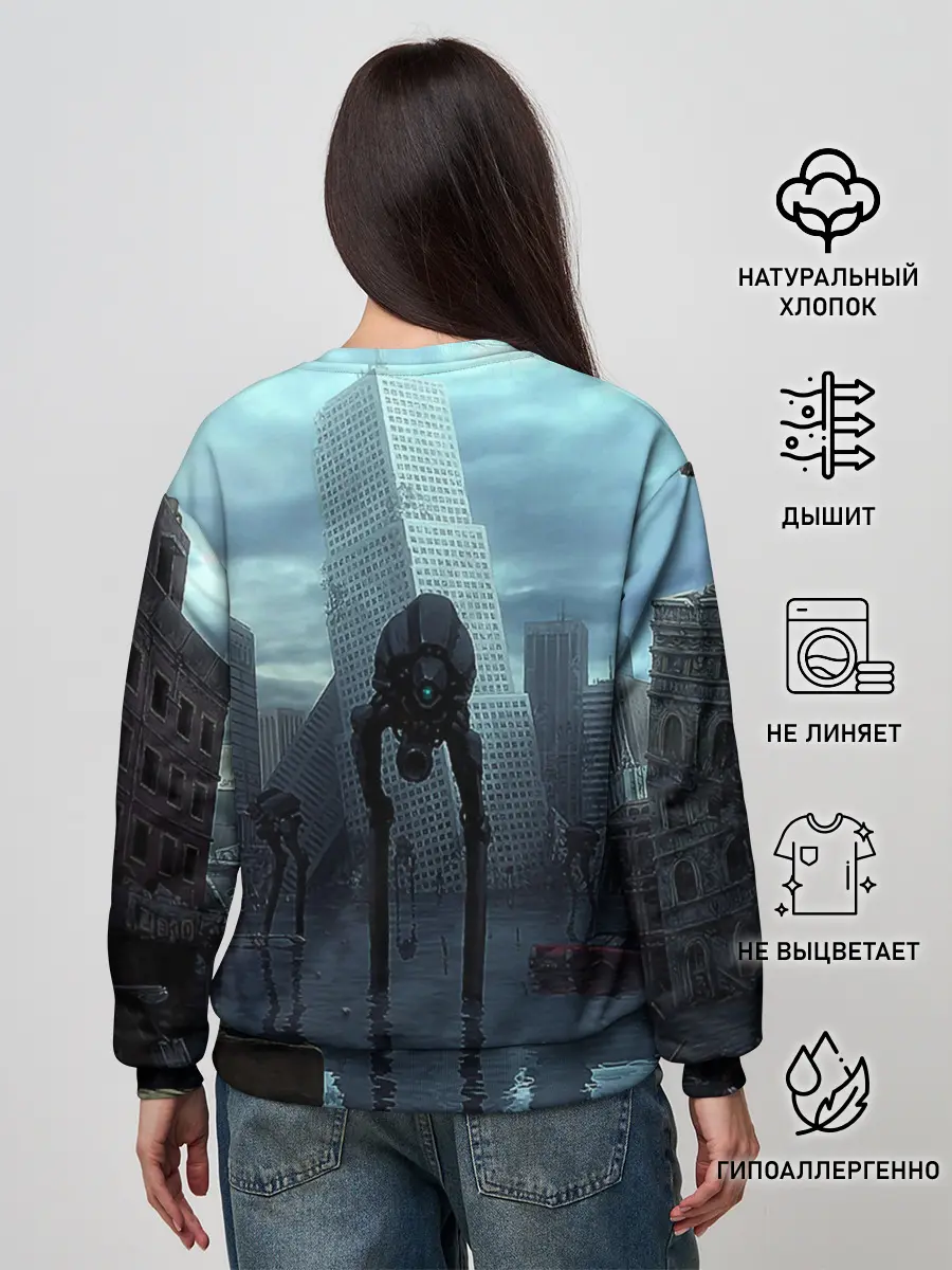 Женский свитшот / Халф-лайф