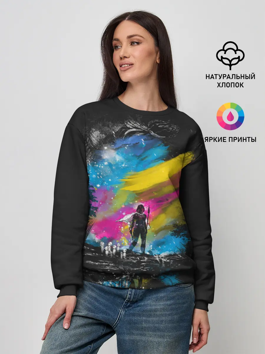 Женский свитшот / Принцесса Мононоке