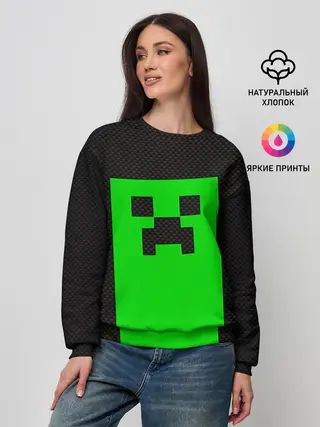 Женский свитшот / MINECRAFT