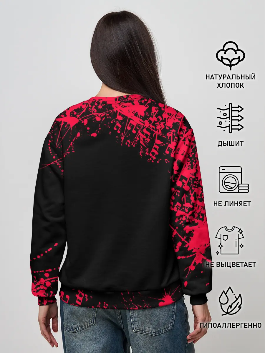 Женский свитшот / HAZBIN HOTEL ALASTOR.