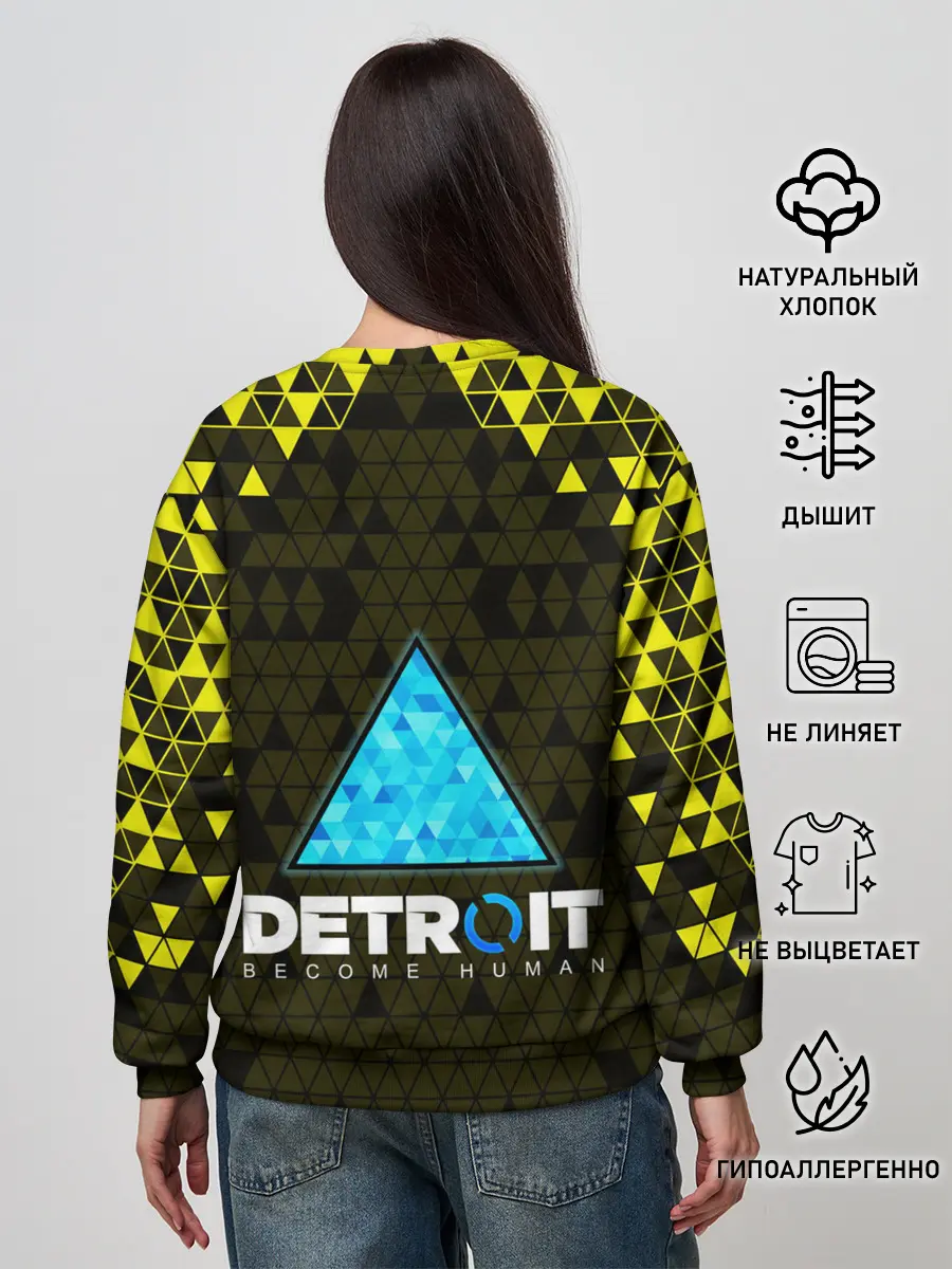 Женский свитшот / DETROIT: BECOME HUMAN.