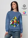 Женский свитшот / Кубик Рубика