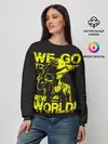 Женский свитшот / One Piece We Go World