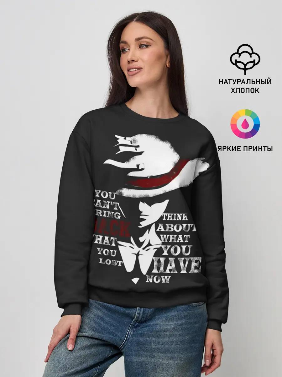 Женский свитшот / Утраченного не вернуть One Piece