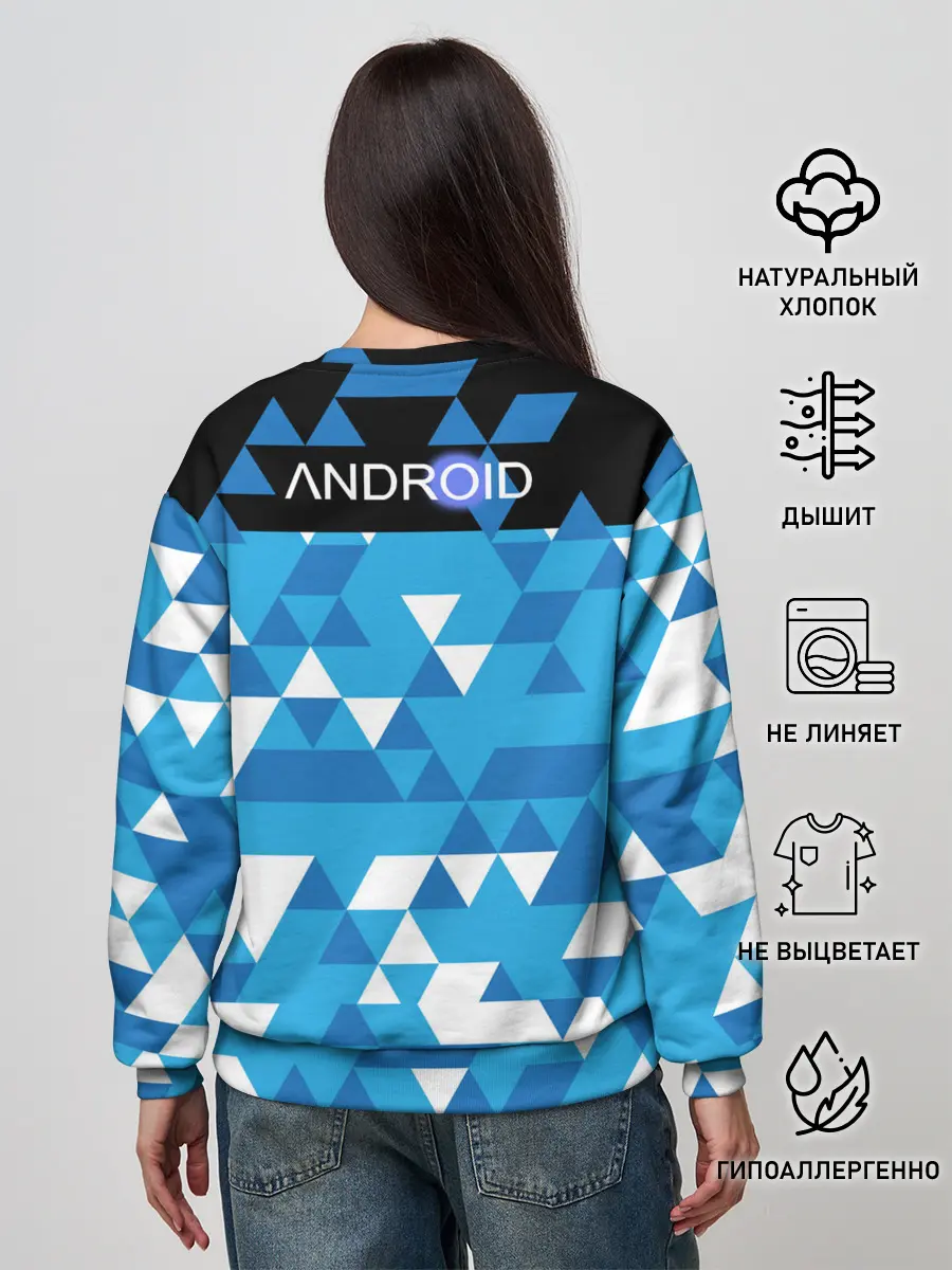 Женский свитшот / Detroit:become