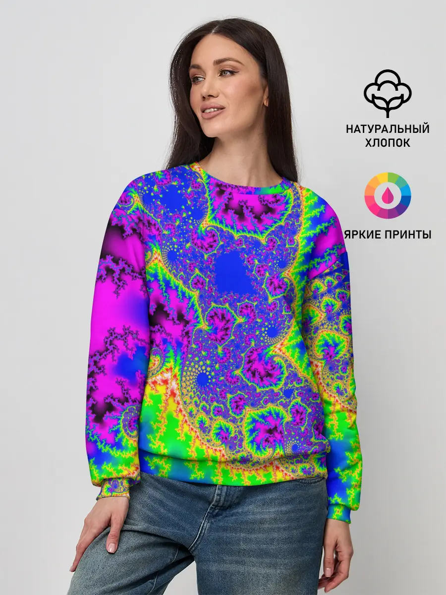 Женский свитшот / NEON&ACID