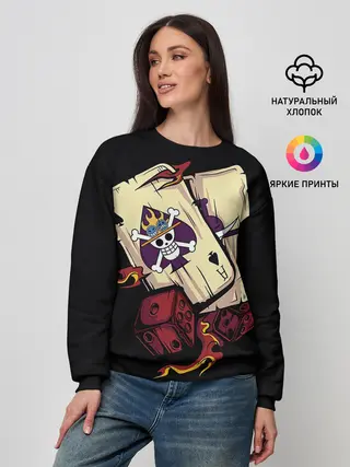 Женский свитшот / Большой куш карты