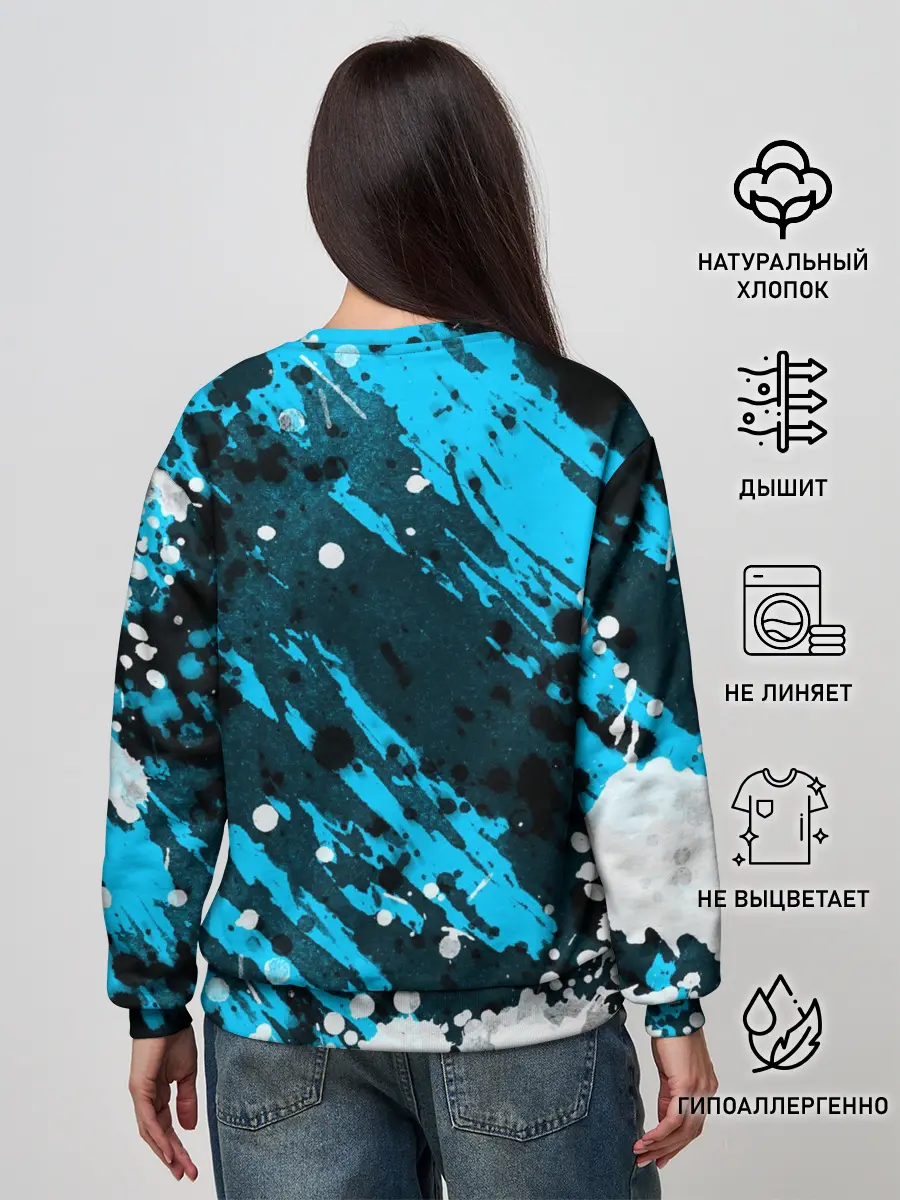 Женский свитшот / Minecraft / Майнкрафт