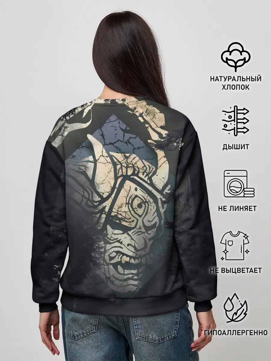 Женский свитшот / DBD - monster from forest