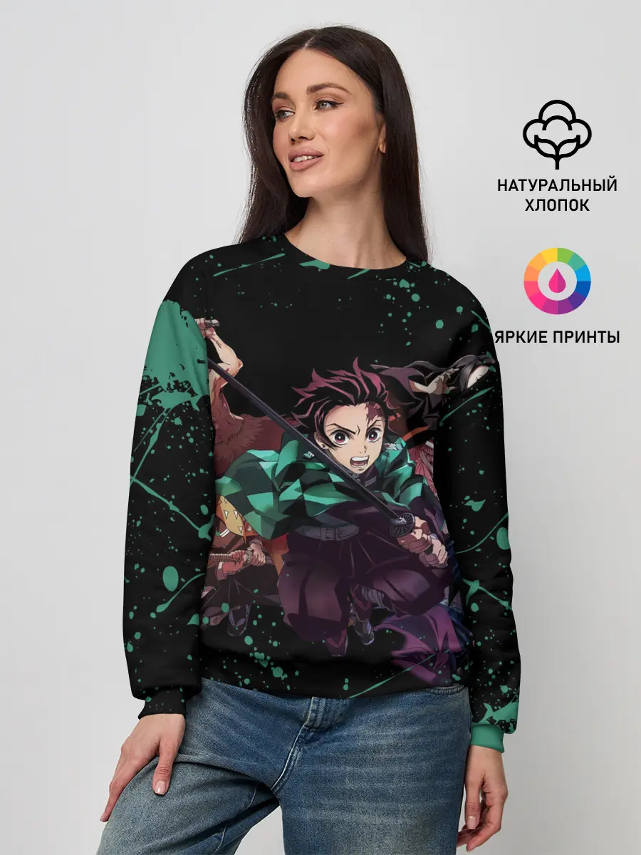 Женский свитшот / Персонажи Demon Slayer