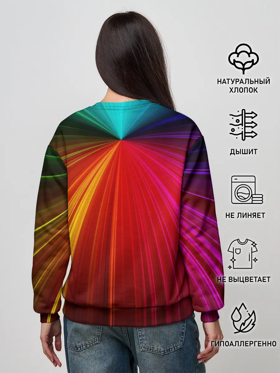 Женский свитшот / Hazbin Hotel - Отель Хазбин