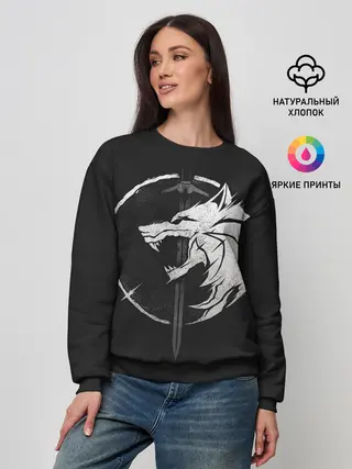 Женский свитшот / The Witcher 3: Wild Hunt