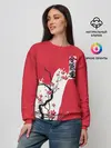 Женский свитшот / Сакура Айкидо