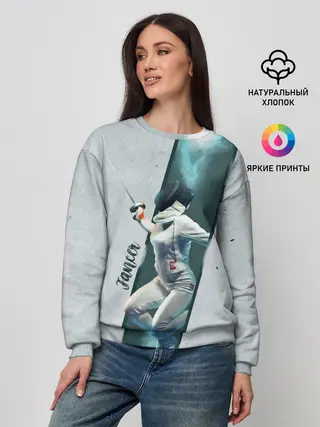 Женский свитшот / Фехтовальщик