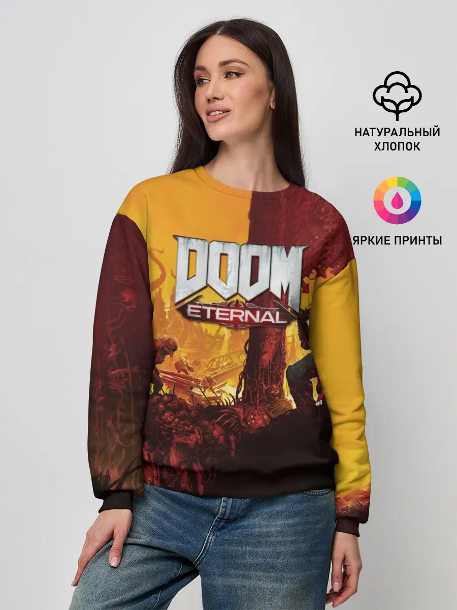 Женский свитшот / DOOM eternal 2020