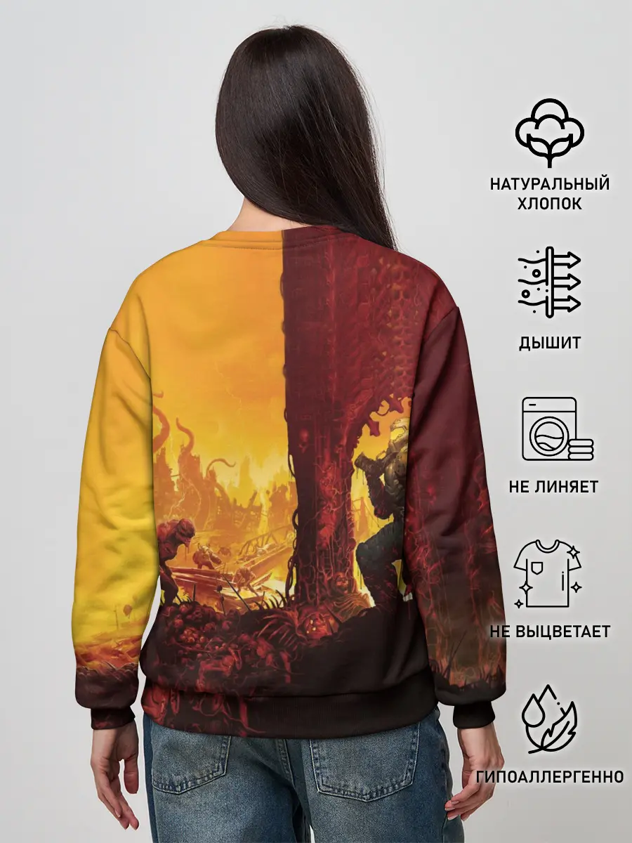 Женский свитшот / DOOM eternal 2020