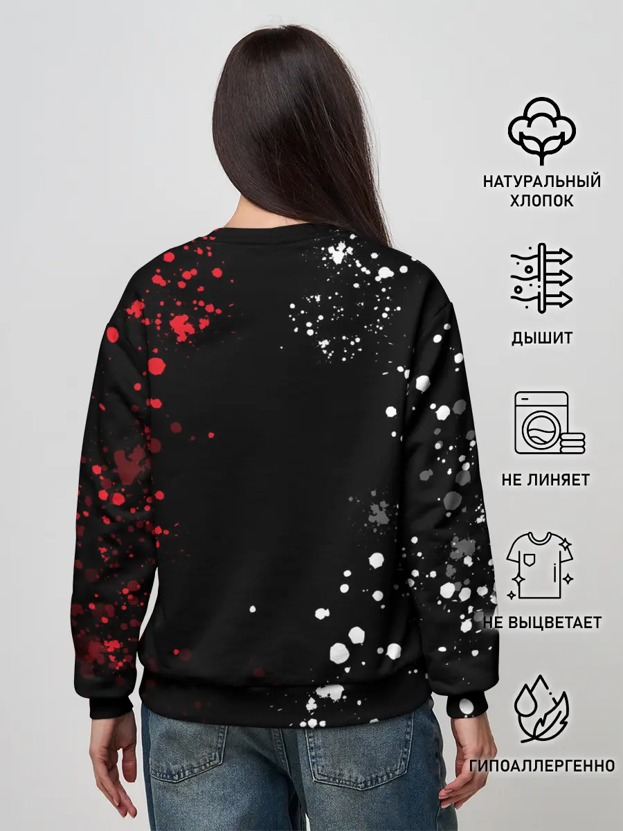 Женский свитшот / Stigmata | Стигмата