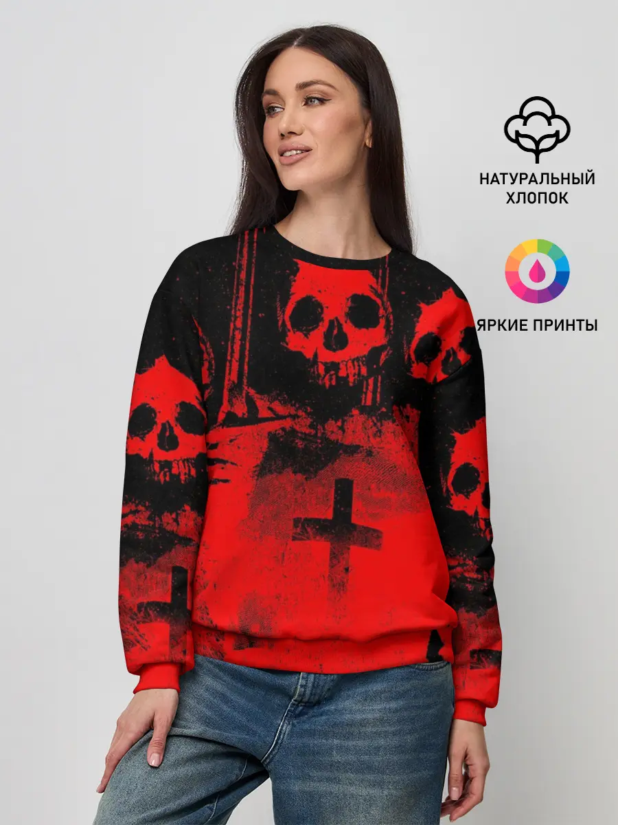 Женский свитшот / Анархия