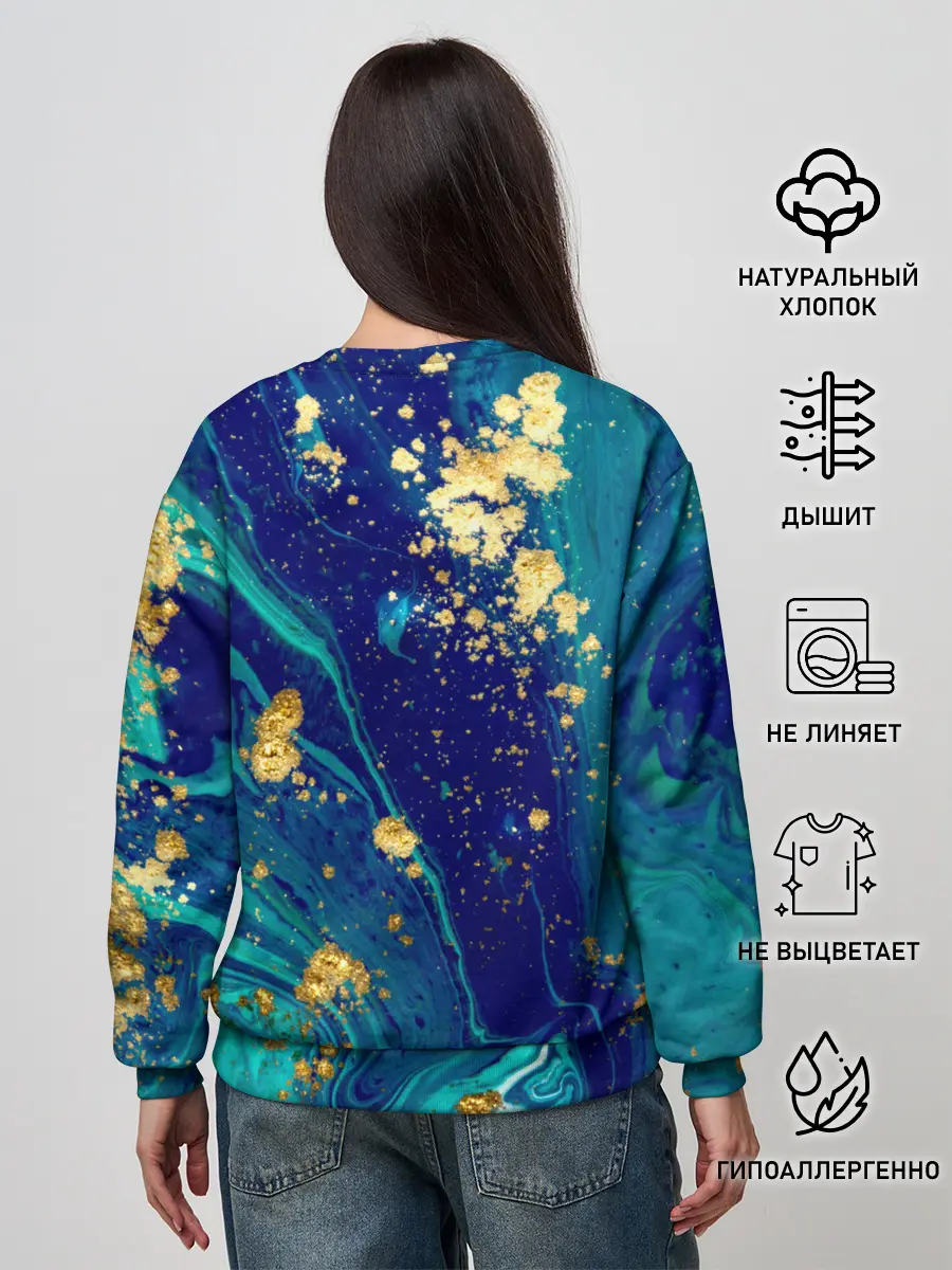 Женский свитшот / Краски