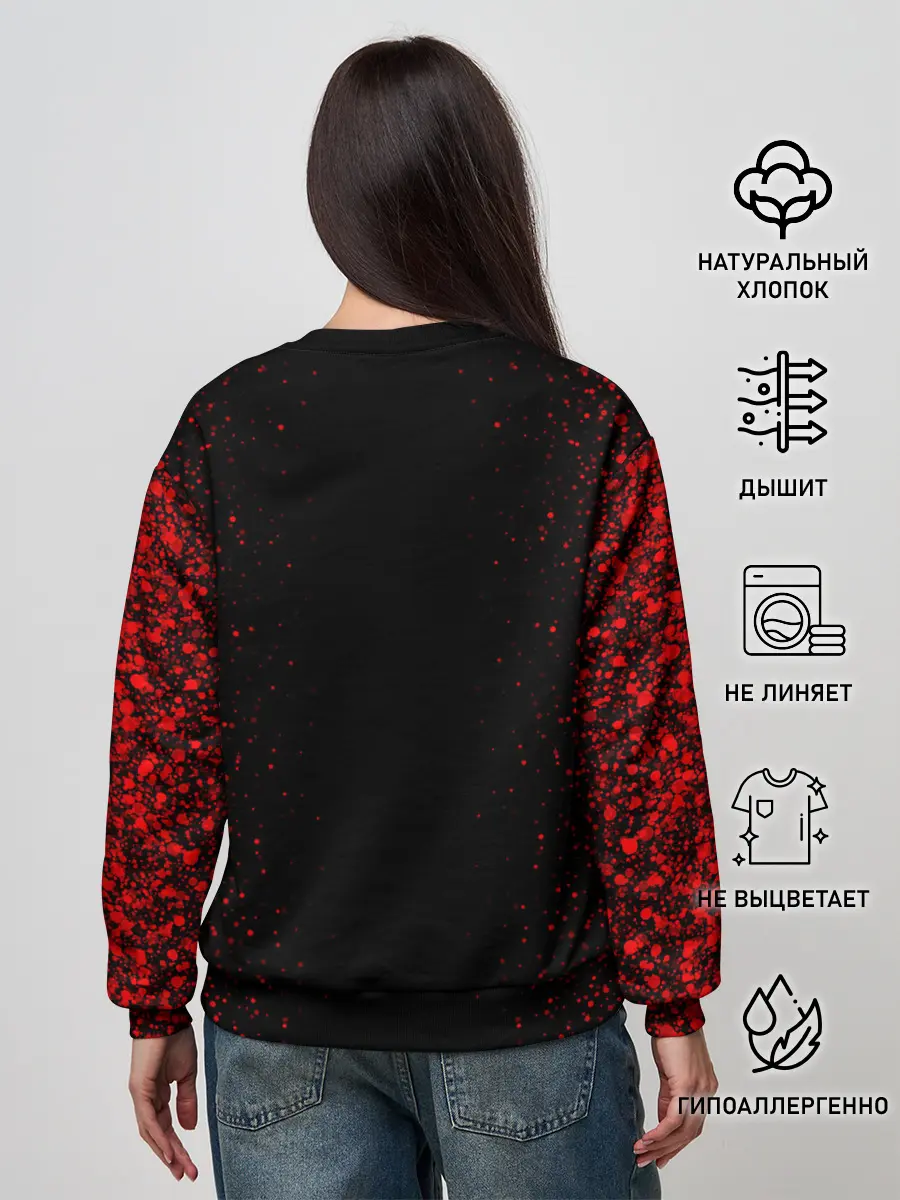 Женский свитшот / UNDERTALE CHARA