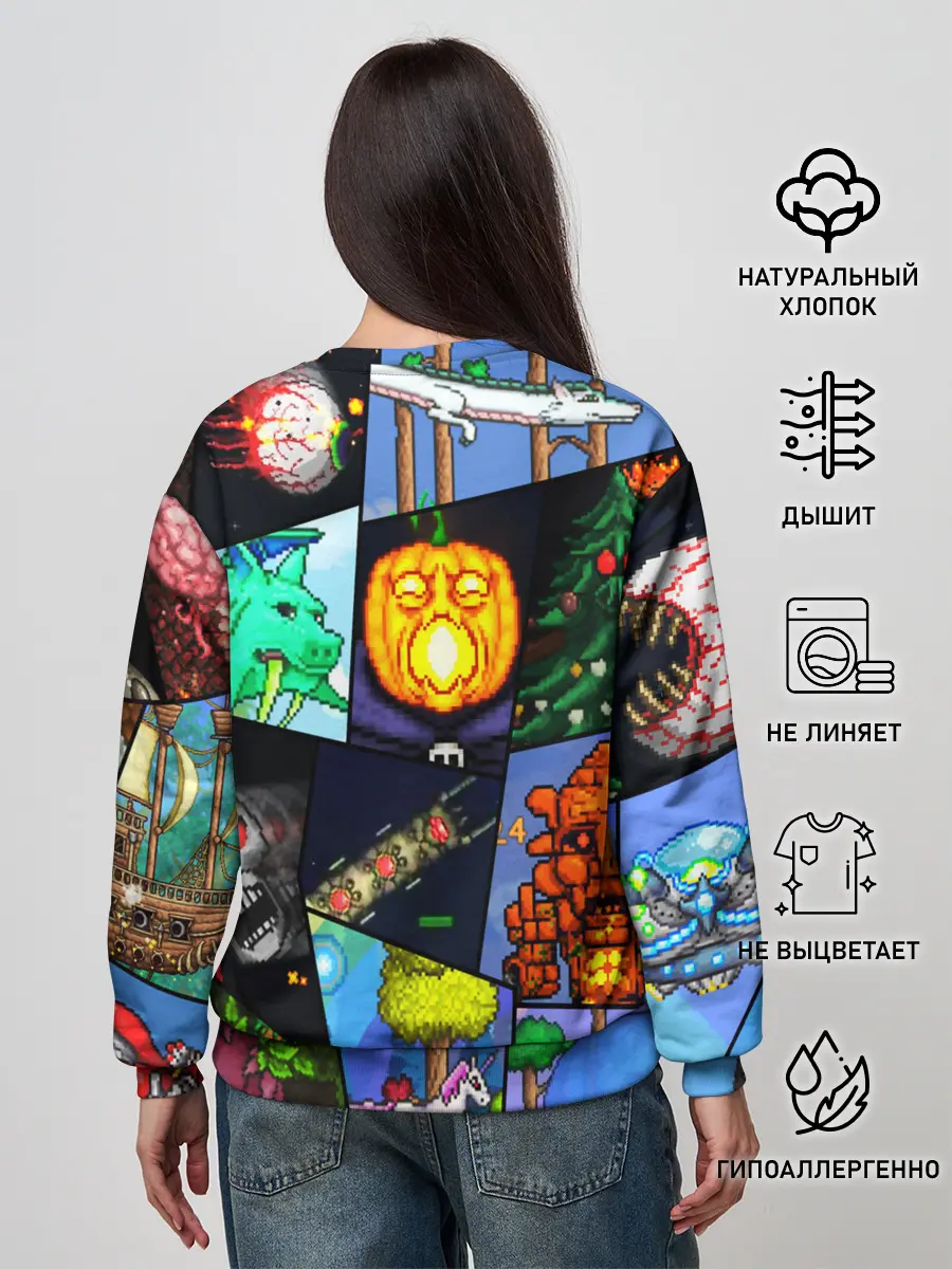 Женский свитшот / Terraria allpic