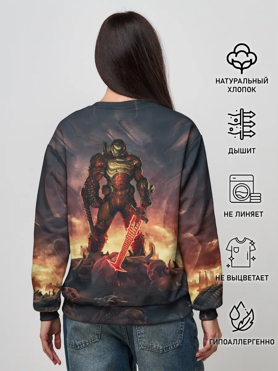 Женский свитшот / DOOM ETERNAL