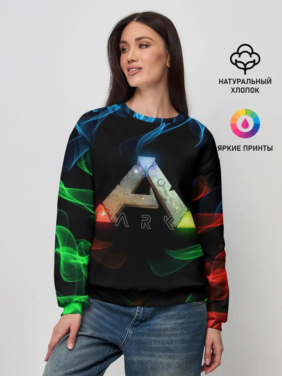 Женский свитшот / Ark Survival | АРК СУРВИВАЛ