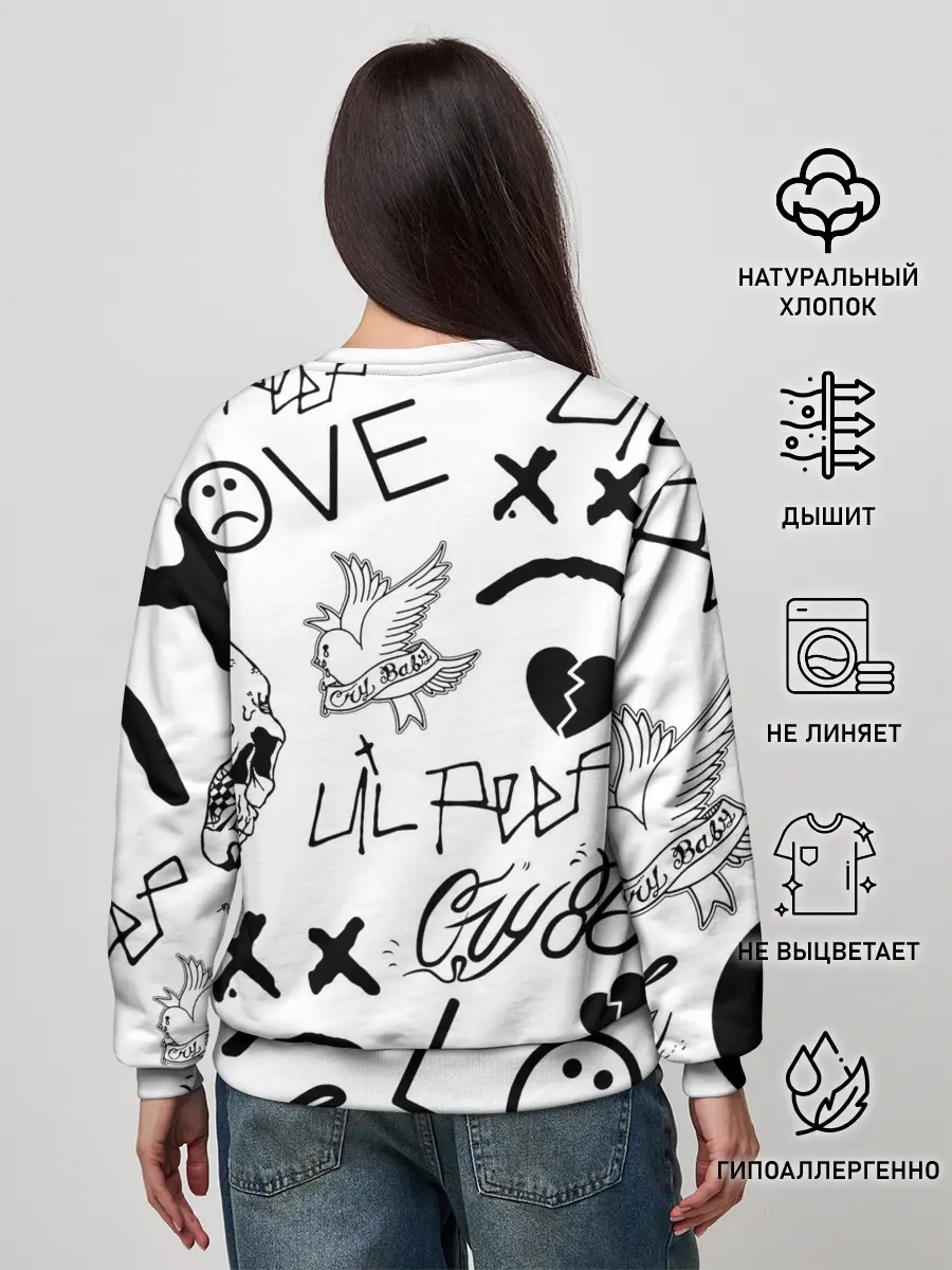 Женский свитшот / Lil Peep