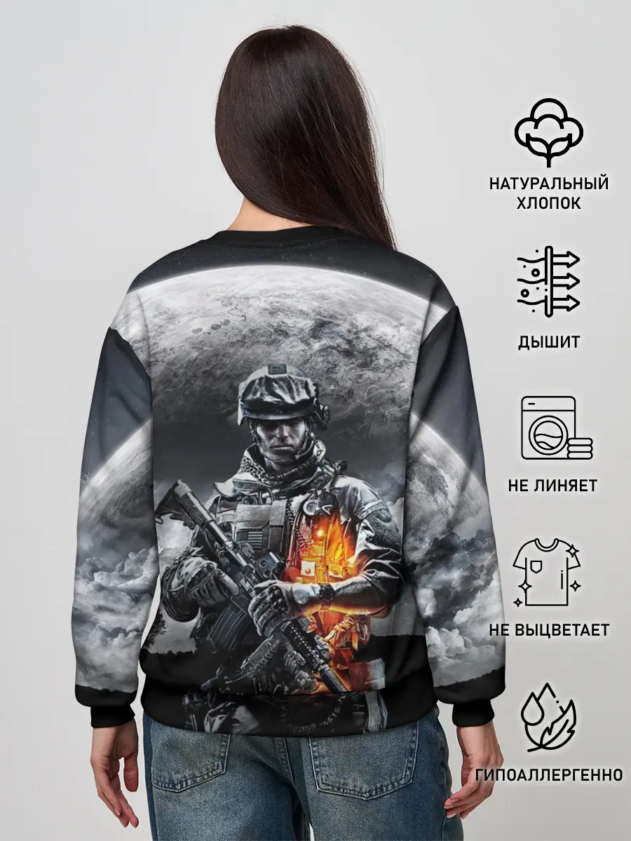 Женский свитшот / Battlefield