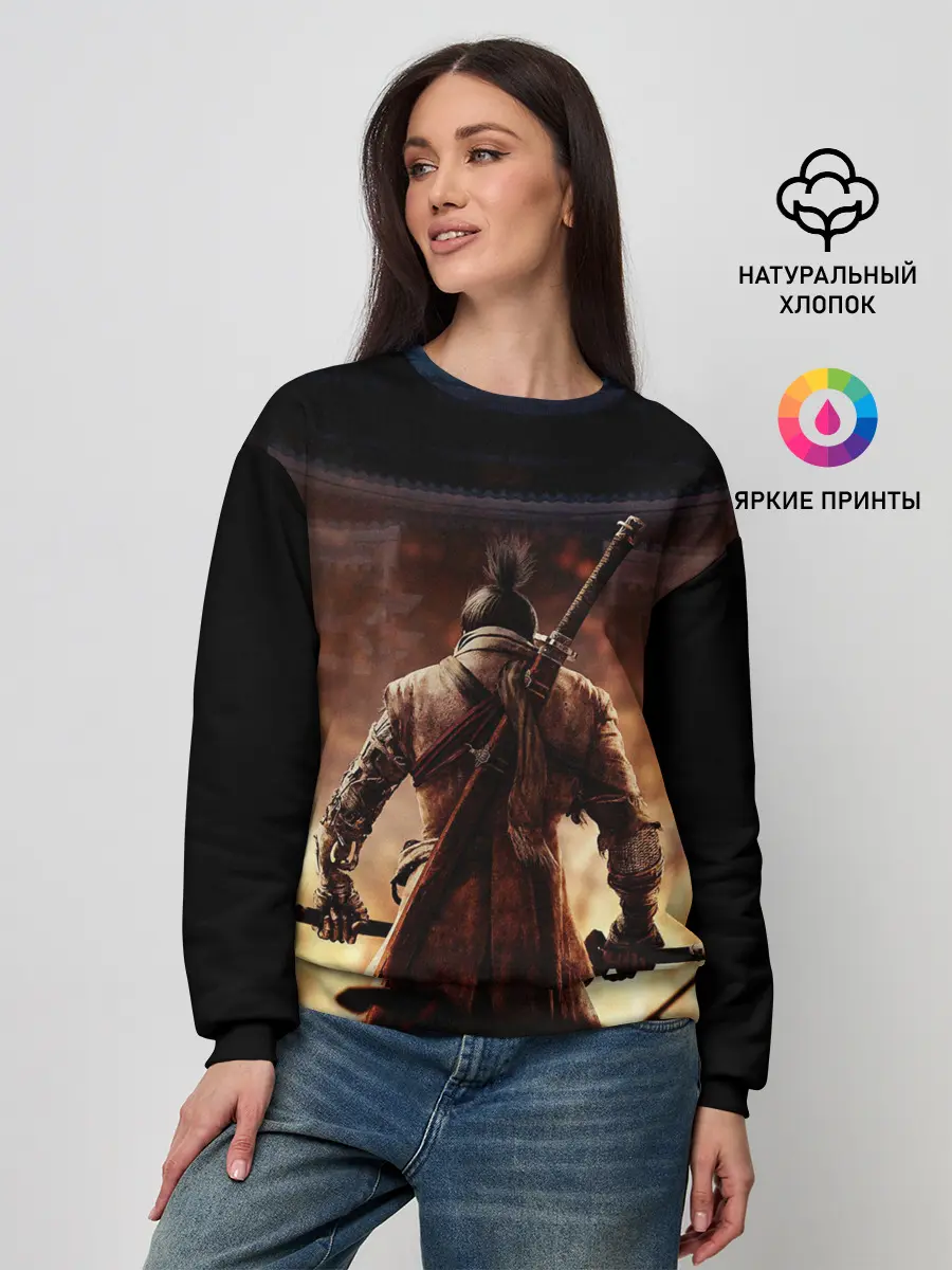 Женский свитшот / Sekiro shadows die twice