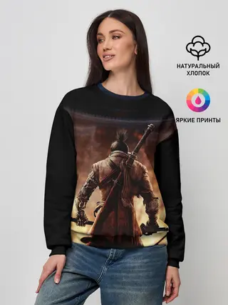 Женский свитшот / Sekiro shadows die twice