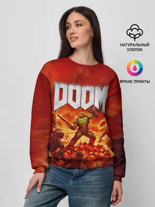Женский свитшот / DOOM