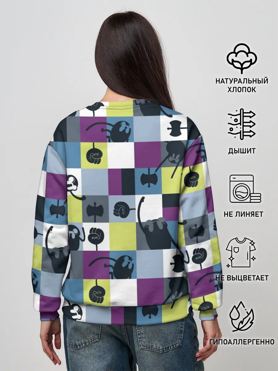 Женский свитшот / Время приключений