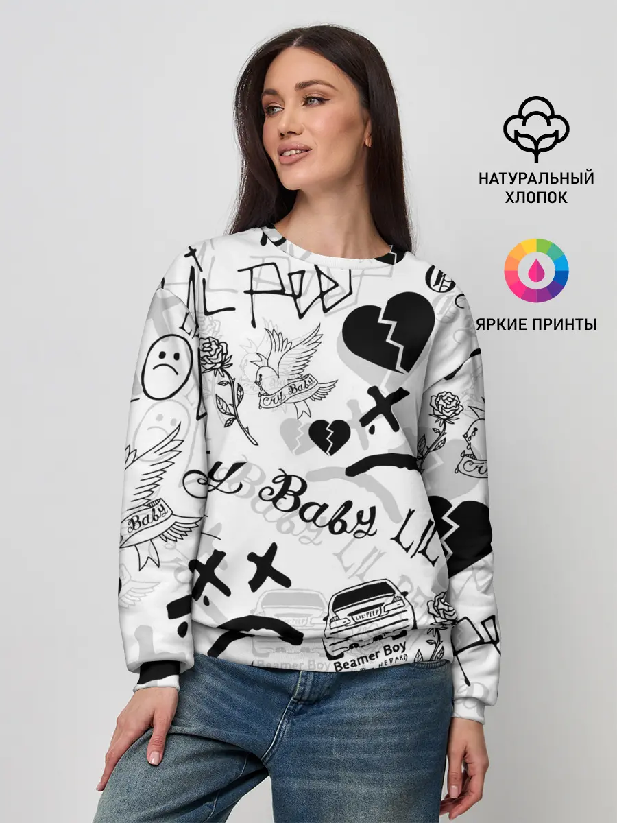 Женский свитшот / LIL PEEP