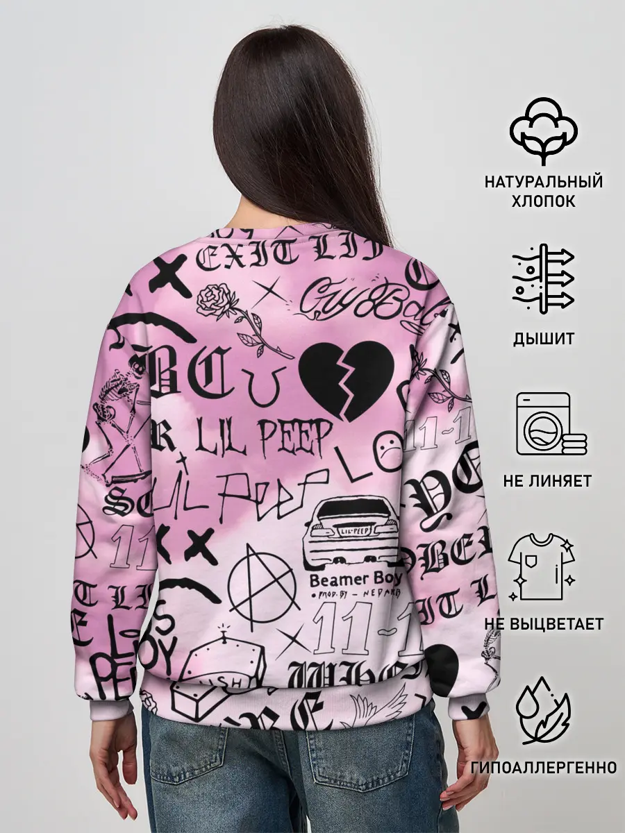 Женский свитшот / LIL PEEP.